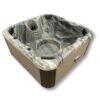 TOPÁZ PRÉMIUM AKRIL 4 személyes fatüzelésű jacuzzi - Image 2