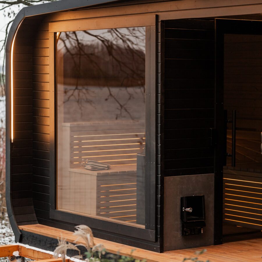6 személyes LUX GOLD 2 in 1 szauna + dézsafürdő kombó - Image 14