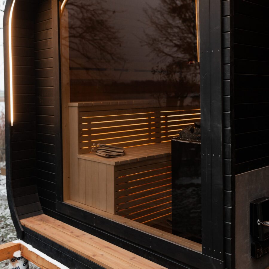 6 személyes LUX GOLD 2 in 1 szauna + dézsafürdő kombó - Image 26