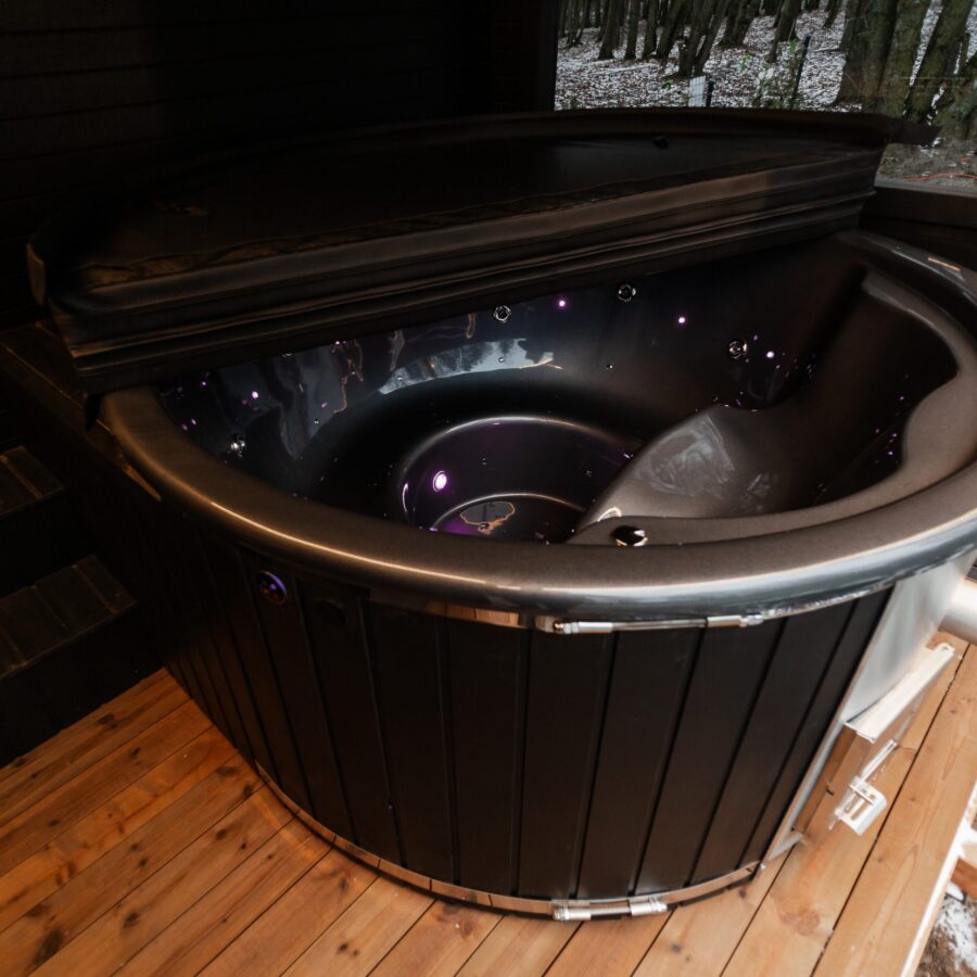 6 személyes LUX GOLD 2 in 1 szauna + dézsafürdő kombó - Image 33