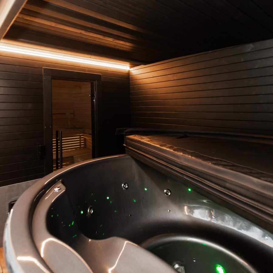 6 személyes LUX GOLD 2 in 1 szauna + dézsafürdő kombó - Image 37