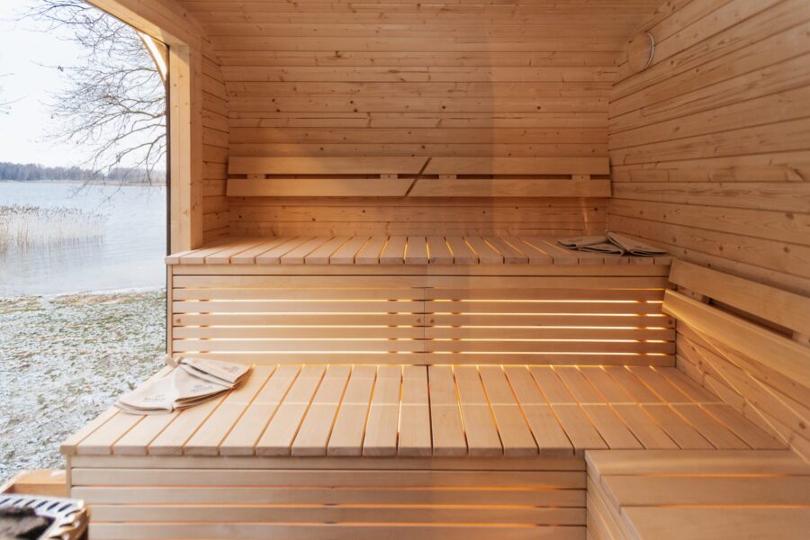 6 személyes LUX GOLD 2 in 1 szauna + dézsafürdő kombó - Image 38