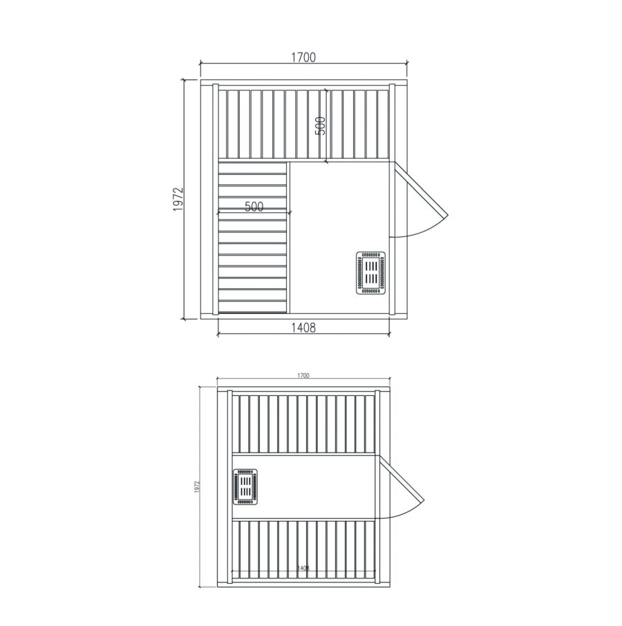 Skandináv hordószauna 1,7 méter - Image 12