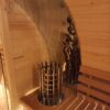 4 személyes LEVÉL alakú szauna 9 KW elektromos kályhával - Image 19