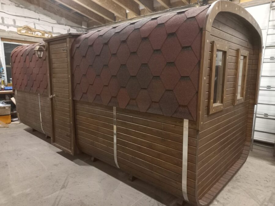 4 személyes KVADRO szauna 9 KW elektromos kályhával - Image 3