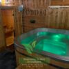 MALIBU 8 személyes NÉGYSZÖGLETES Akril dézsafürdő külső kályhával - Image 26