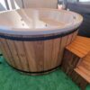 6 személyes CLASIC IN INTEGRÁLT KÁLYHÁS PRÉMIUM AKRIL dézsafürdő wellness csomagban - Image 9