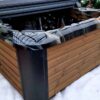 TOPÁZ PRÉMIUM AKRIL 4 személyes fatüzelésű jacuzzi - Image 9