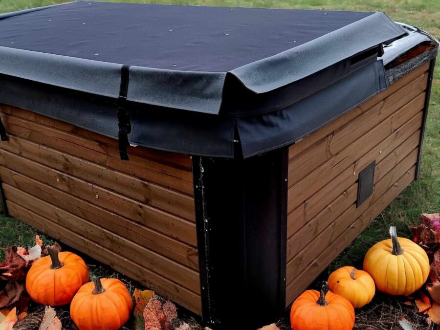 TOPÁZ PRÉMIUM AKRIL 4 személyes fatüzelésű jacuzzi - Image 6