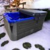 ZAFIR PRÉMIUM AKRIL 3 SZEMÉLYES DÉZSAFÜRDŐ KÜLSŐ SAVÁLLÓ KÁLYHÁVAL WELLNESS CSOMAGBAN - Image 10