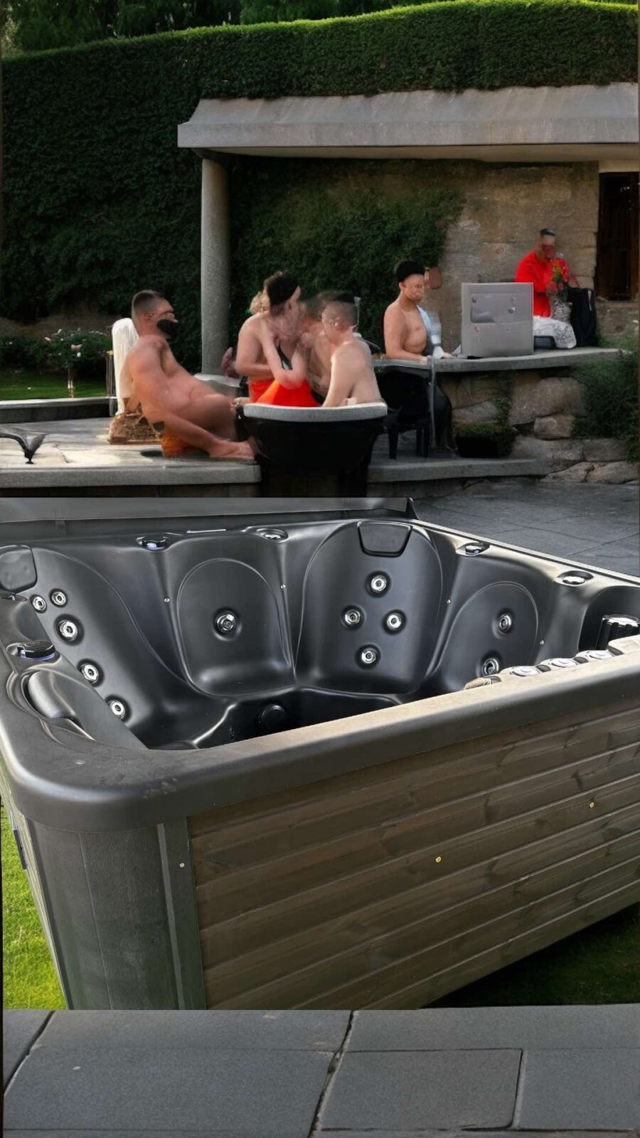 SMARAGD PRÉMIUM AKRIL 6 személyes pezsgőfürdő wellness csomagban - Image 26