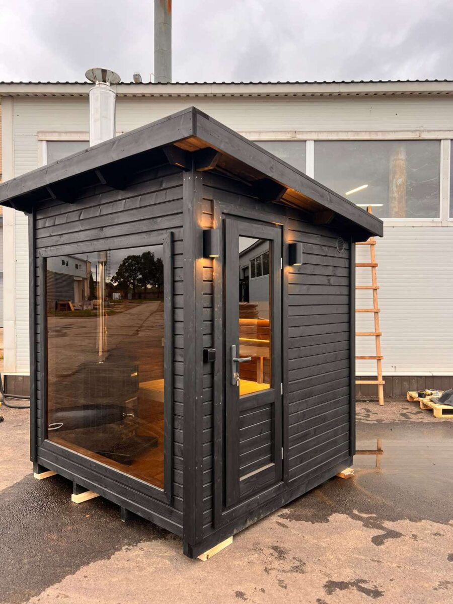 4 személyes BOXY szauna 9 KW elektromos kályhával - Image 3