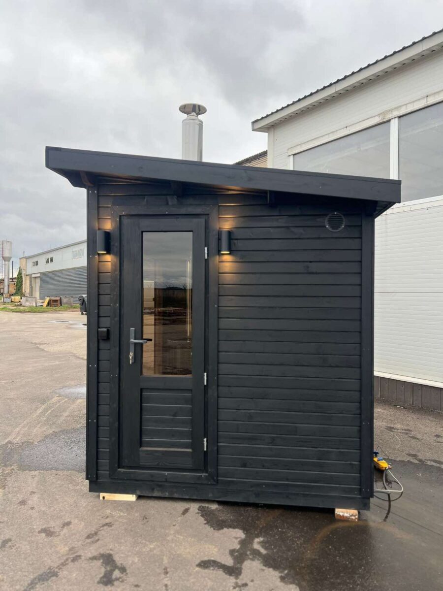 4 személyes BOXY szauna 9 KW elektromos kályhával - Image 12