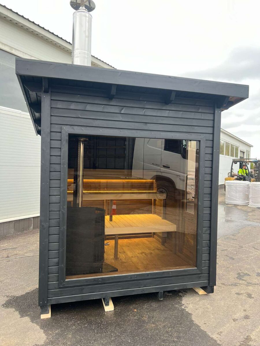 4 személyes BOXY szauna 9 KW elektromos kályhával - Image 13