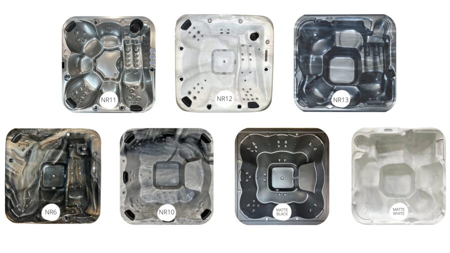 OPAL 6 SZEMÉLYES PRÉMIUM NÉGYSZÖG AKRIL DÉZSAFÜRDŐ GECKO 3 KW elektromos fűtéssel - Image 19