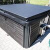 Grande 8 személyes Négyszögletes akril 8 személyes dézsafürdő integrált kályhával - Image 42