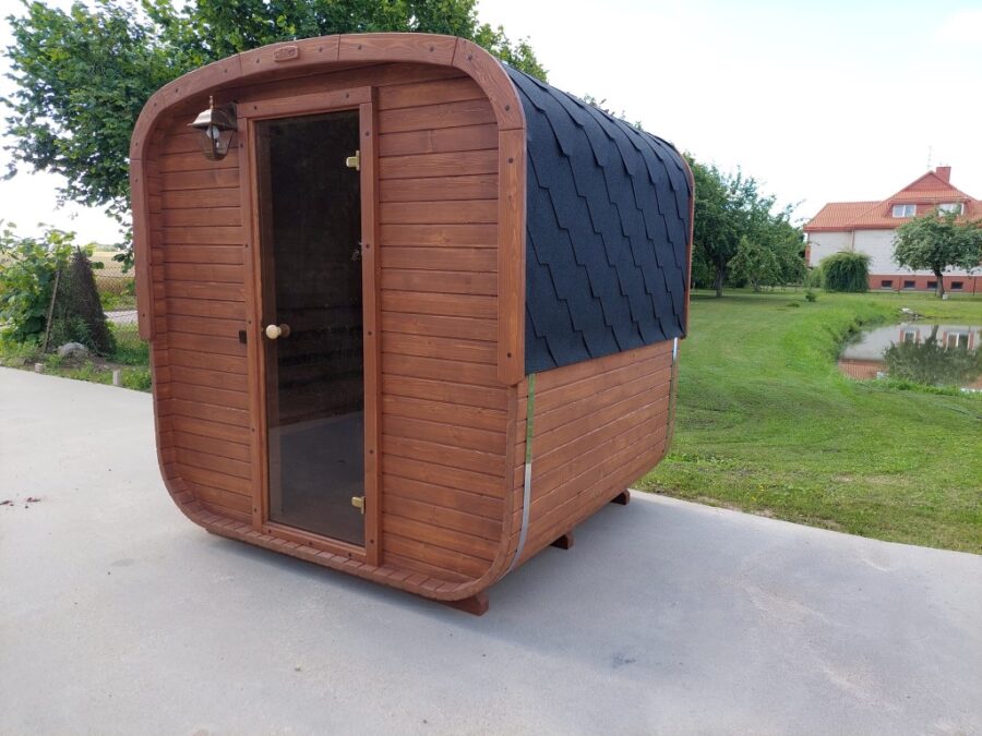 4 személyes KVADRO szauna 9 KW elektromos kályhával - Image 9