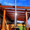 MALIBU 8 személyes NÉGYSZÖGLETES Akril dézsafürdő külső kályhával - Image 51