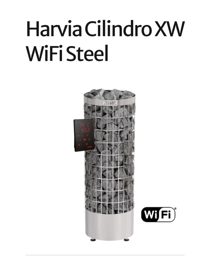 Modern szauna elektromos kályhával - Image 10