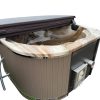 RUBIN 5 SZEMÉLYES PRÉMIUM NÉGYSZÖG ALAKÚ AKRIL DÉZSAFÜRDŐ INTEGRÁLT KÁLYHÁVAL, PLASTIC BORÍTÁSSAL - Image 22