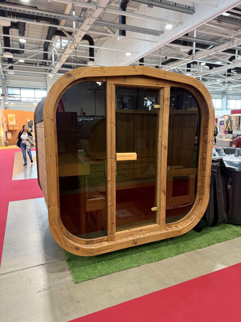 4 SZEMÉLYES MINI SZAUNA ELEKTROMOS FŰTÉSSEL - Image 3