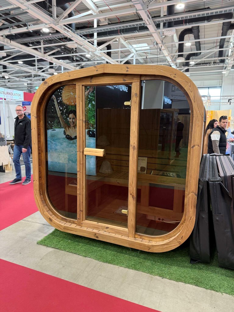 4 SZEMÉLYES MINI SZAUNA ELEKTROMOS FŰTÉSSEL - Image 4