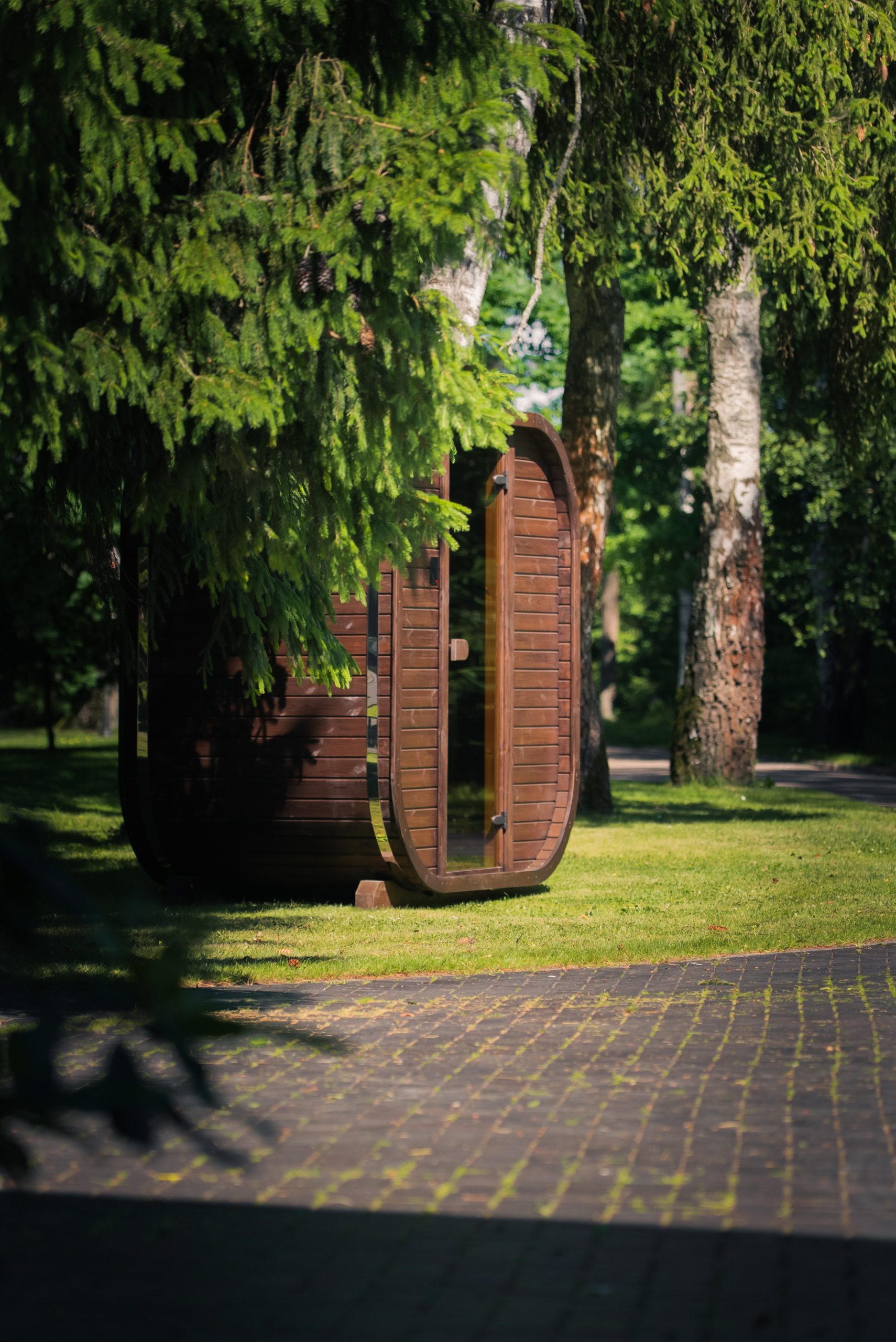 JOLA MINI 2 SZEMÉLYES THERMOWOOD SZAUNA ELEKTROMOS KÁLYHÁVAL + WIFI VEZÉRLÉSSEL - Image 5