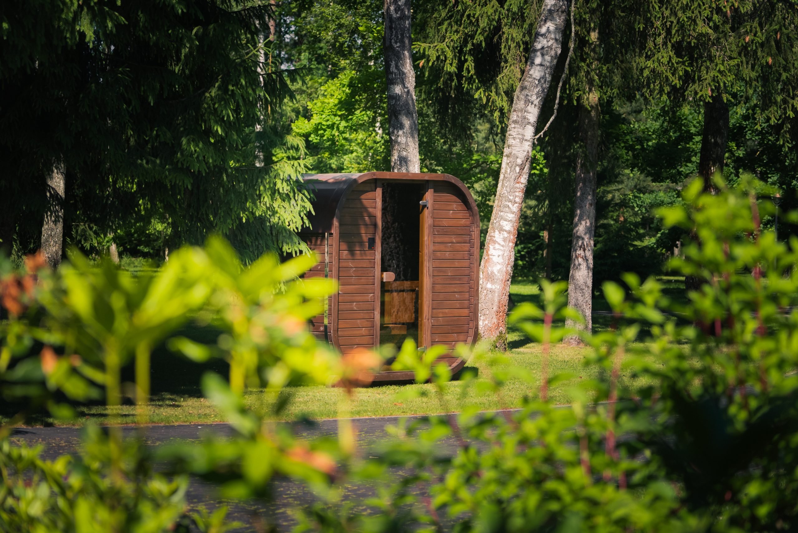 JOLA MINI 2 SZEMÉLYES THERMOWOOD SZAUNA ELEKTROMOS KÁLYHÁVAL + WIFI VEZÉRLÉSSEL - Image 6