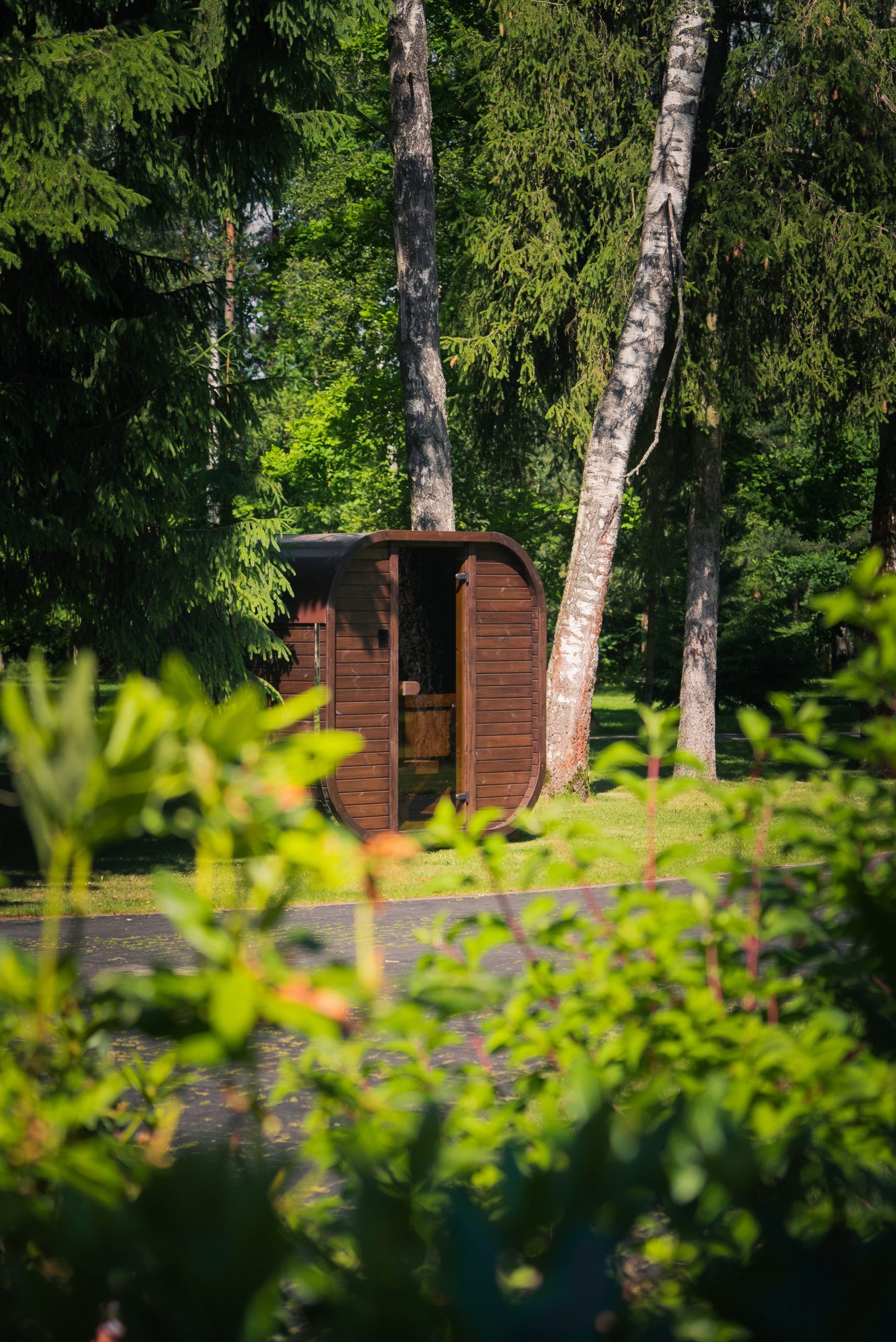 JOLA MINI 2 SZEMÉLYES THERMOWOOD SZAUNA ELEKTROMOS KÁLYHÁVAL + WIFI VEZÉRLÉSSEL - Image 7