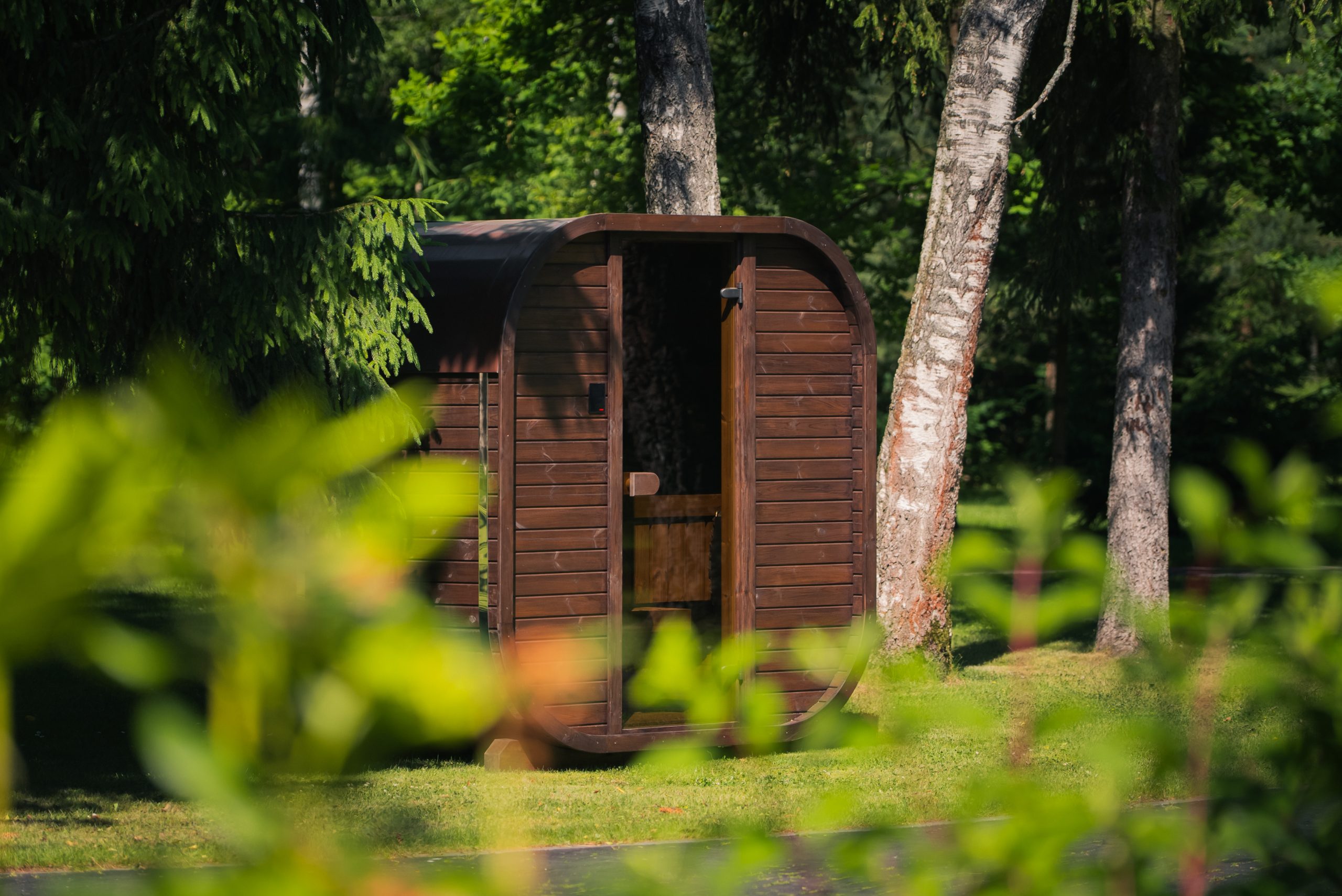 JOLA MINI 2 SZEMÉLYES THERMOWOOD SZAUNA ELEKTROMOS KÁLYHÁVAL + WIFI VEZÉRLÉSSEL - Image 8