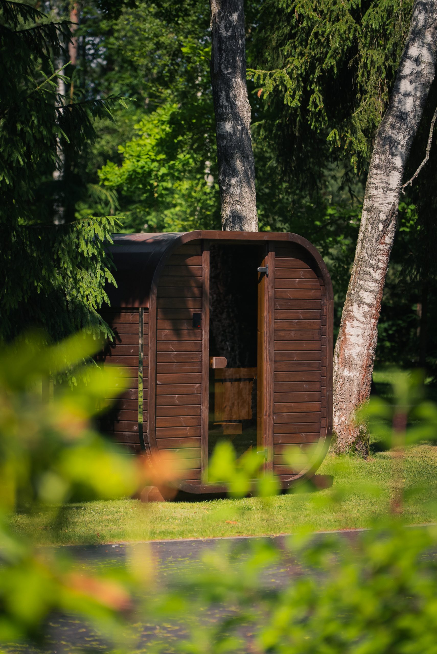 JOLA MINI 2 SZEMÉLYES THERMOWOOD SZAUNA ELEKTROMOS KÁLYHÁVAL + WIFI VEZÉRLÉSSEL - Image 9