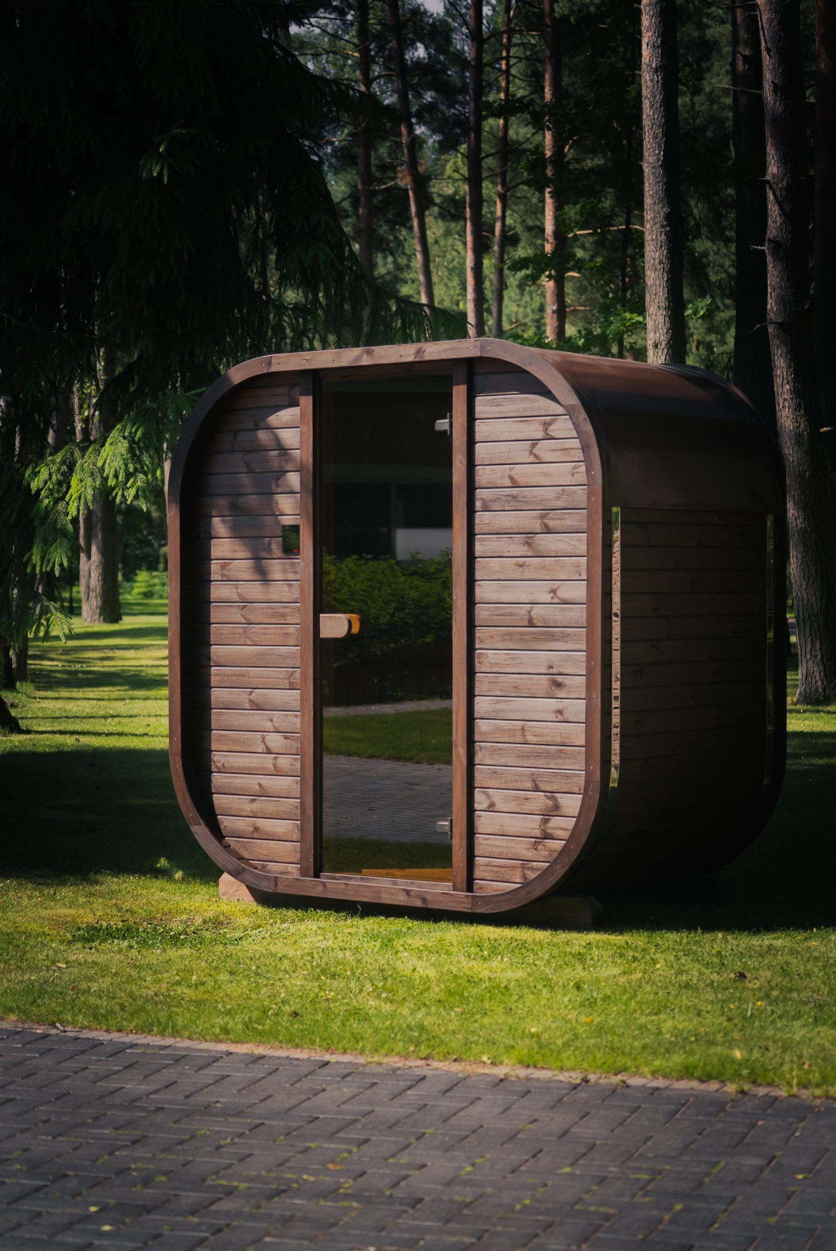 JOLA MINI 2 SZEMÉLYES THERMOWOOD SZAUNA ELEKTROMOS KÁLYHÁVAL + WIFI VEZÉRLÉSSEL - Image 13