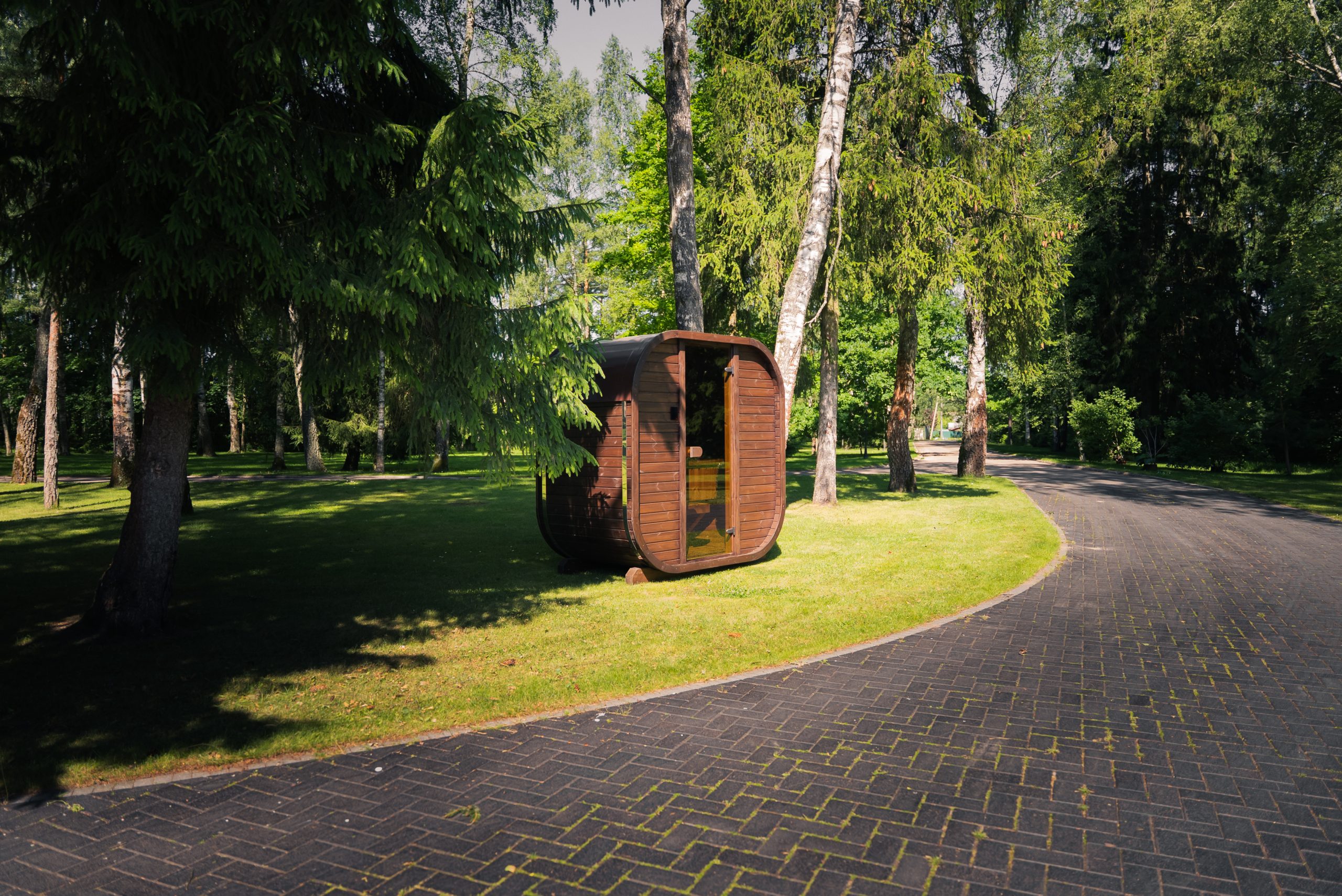 JOLA MINI 2 SZEMÉLYES THERMOWOOD SZAUNA ELEKTROMOS KÁLYHÁVAL + WIFI VEZÉRLÉSSEL - Image 30