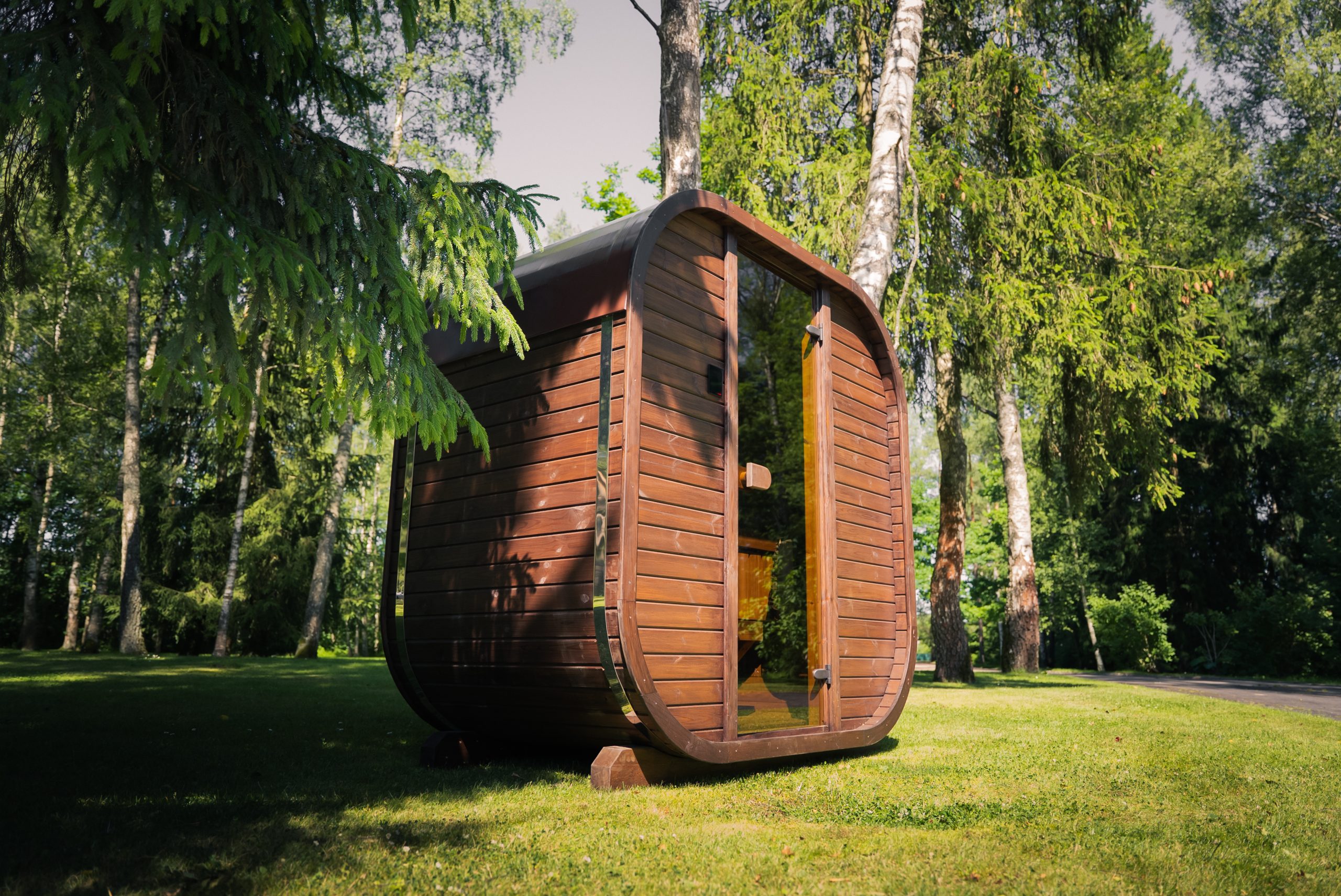 JOLA MINI 2 SZEMÉLYES THERMOWOOD SZAUNA ELEKTROMOS KÁLYHÁVAL + WIFI VEZÉRLÉSSEL - Image 33