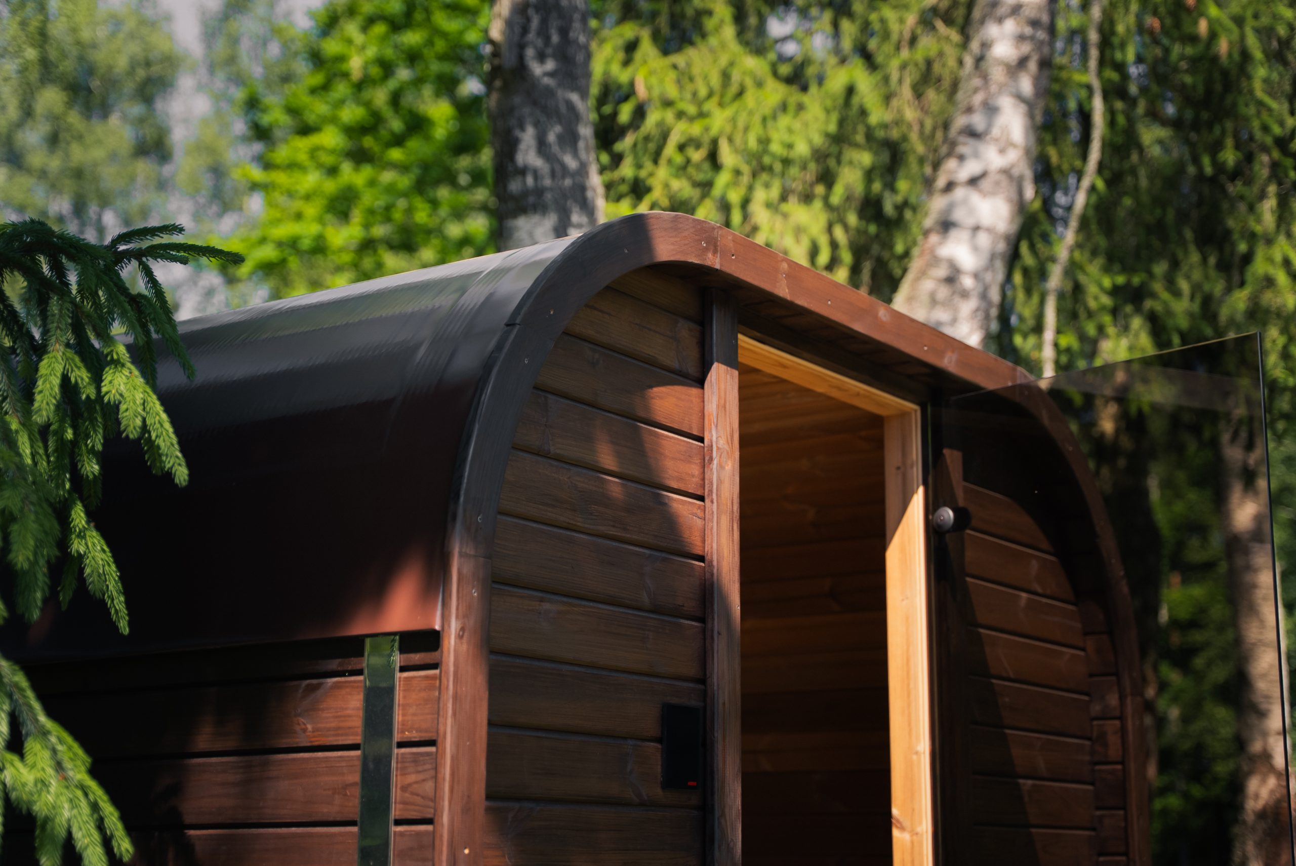 JOLA MINI 2 SZEMÉLYES THERMOWOOD SZAUNA ELEKTROMOS KÁLYHÁVAL + WIFI VEZÉRLÉSSEL - Image 38