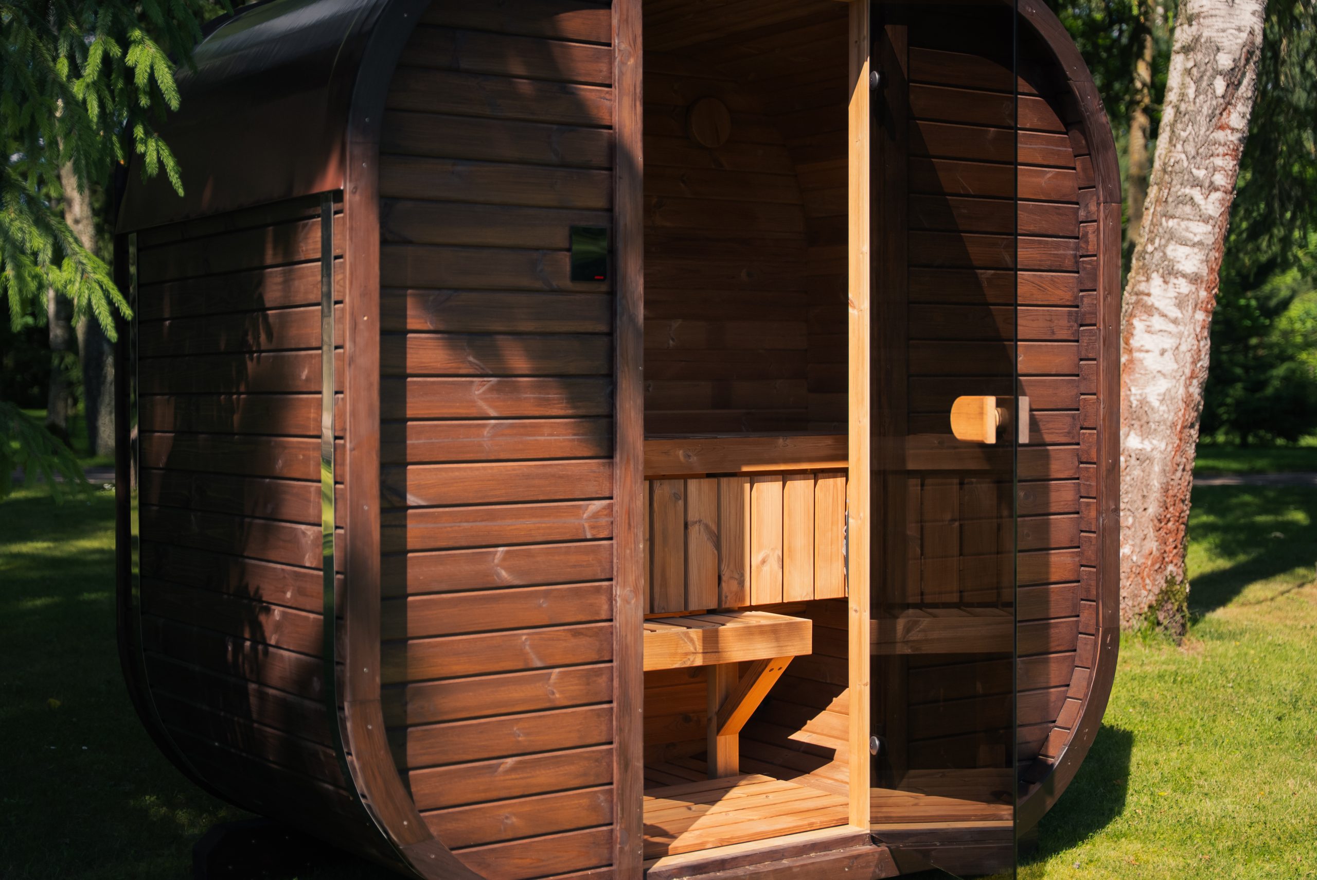 JOLA MINI 2 SZEMÉLYES THERMOWOOD SZAUNA ELEKTROMOS KÁLYHÁVAL + WIFI VEZÉRLÉSSEL - Image 41