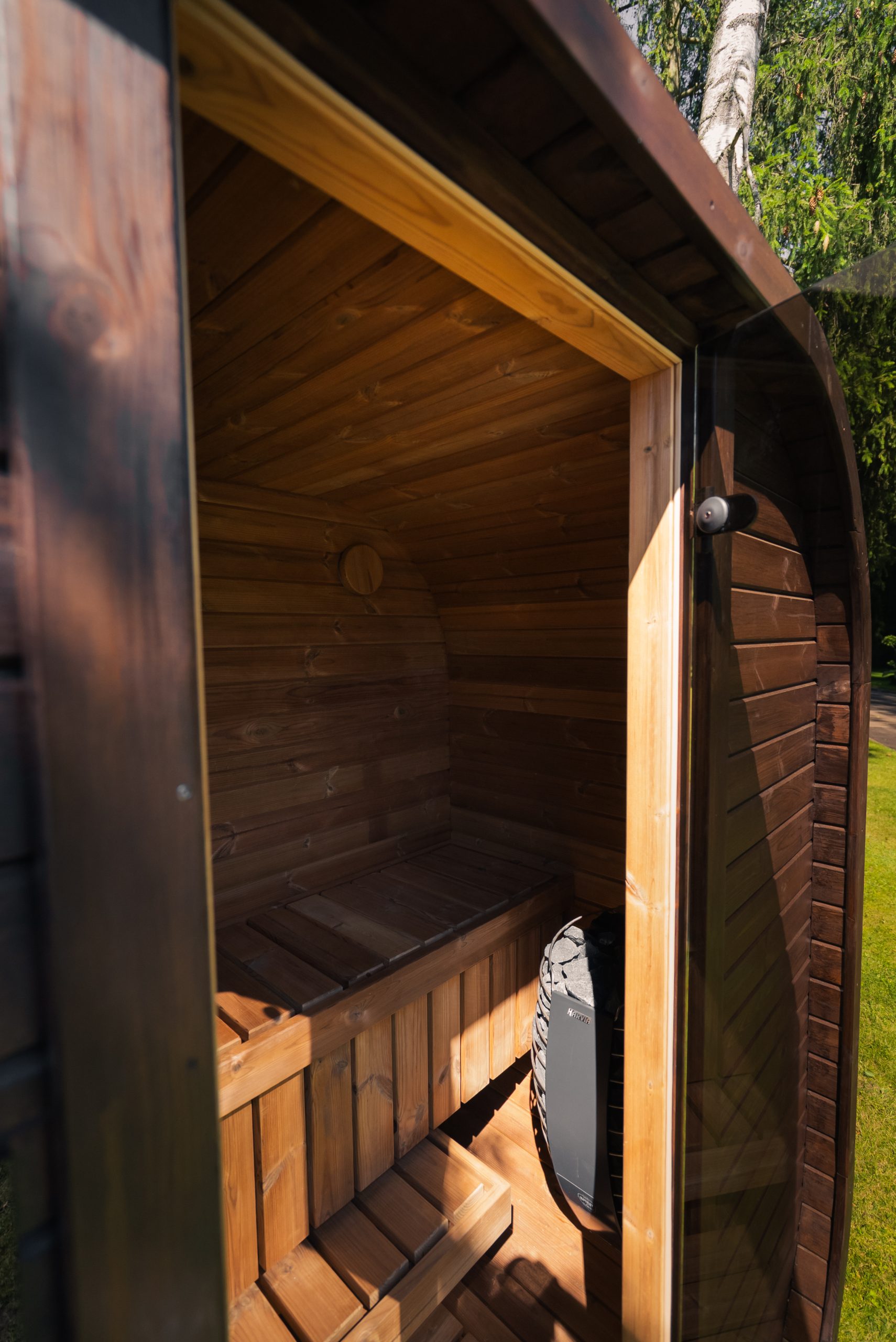 JOLA MINI 2 SZEMÉLYES THERMOWOOD SZAUNA ELEKTROMOS KÁLYHÁVAL + WIFI VEZÉRLÉSSEL - Image 80