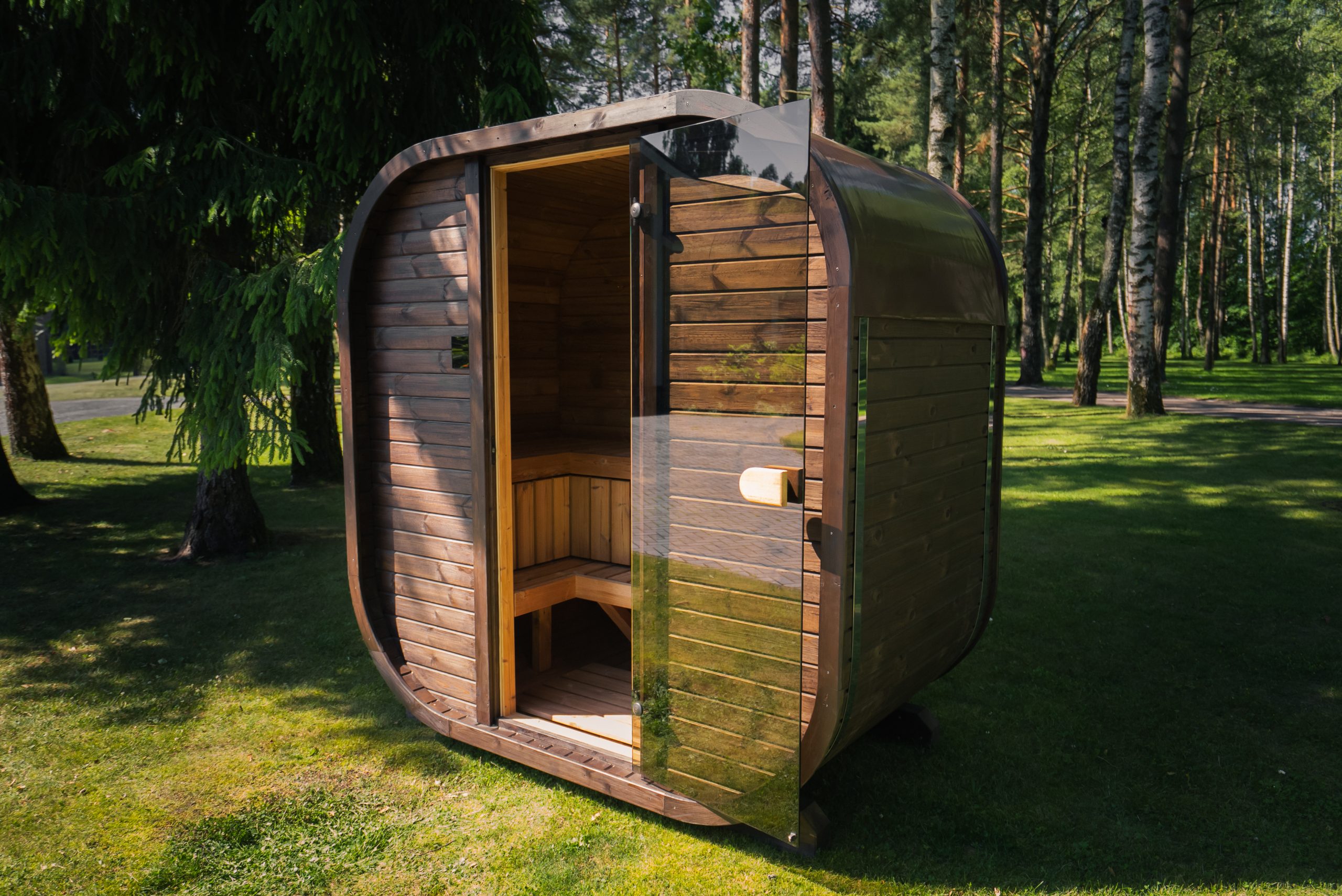 JOLA MINI 2 SZEMÉLYES THERMOWOOD SZAUNA ELEKTROMOS KÁLYHÁVAL + WIFI VEZÉRLÉSSEL - Image 84