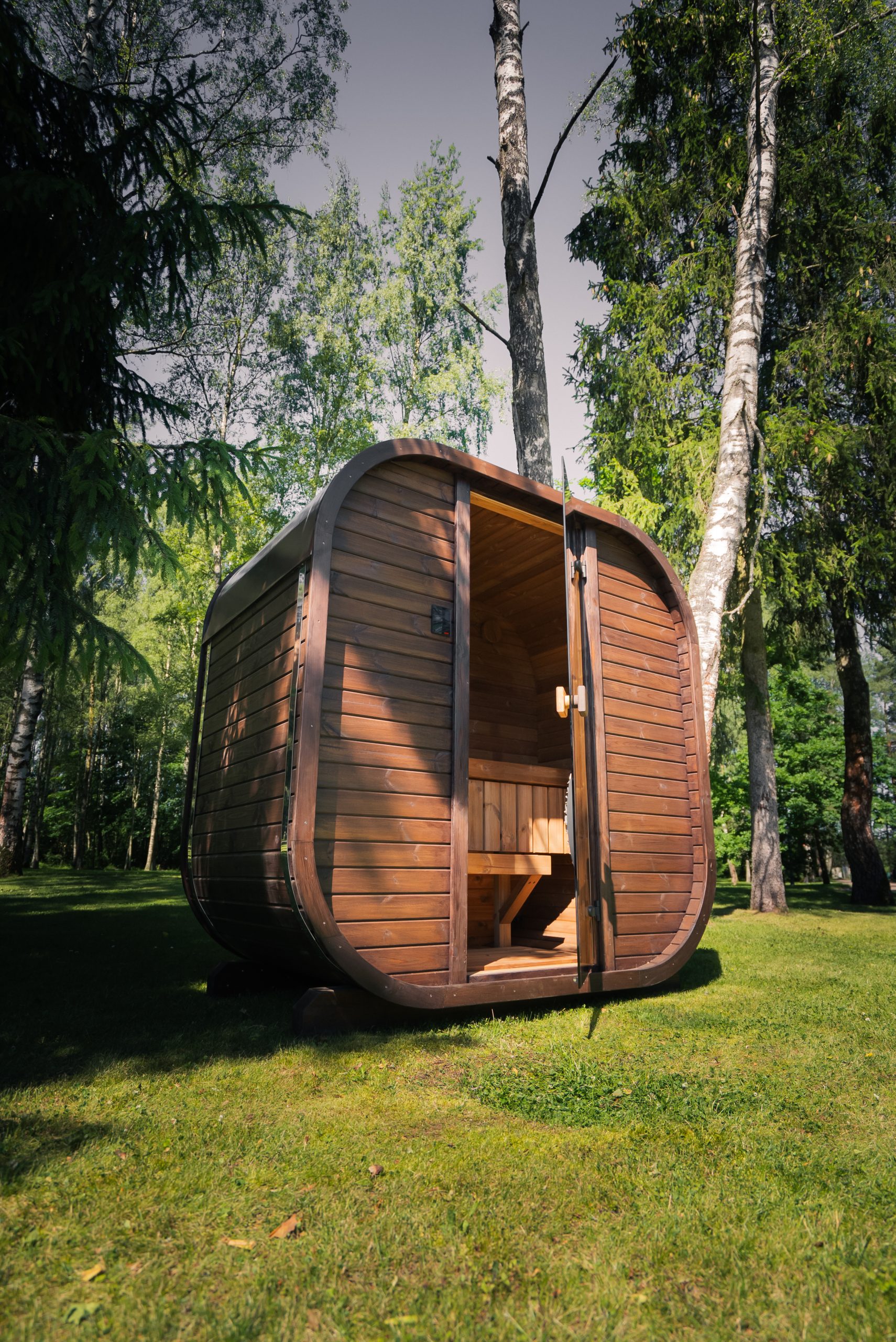 JOLA MINI 2 SZEMÉLYES THERMOWOOD SZAUNA ELEKTROMOS KÁLYHÁVAL + WIFI VEZÉRLÉSSEL - Image 85