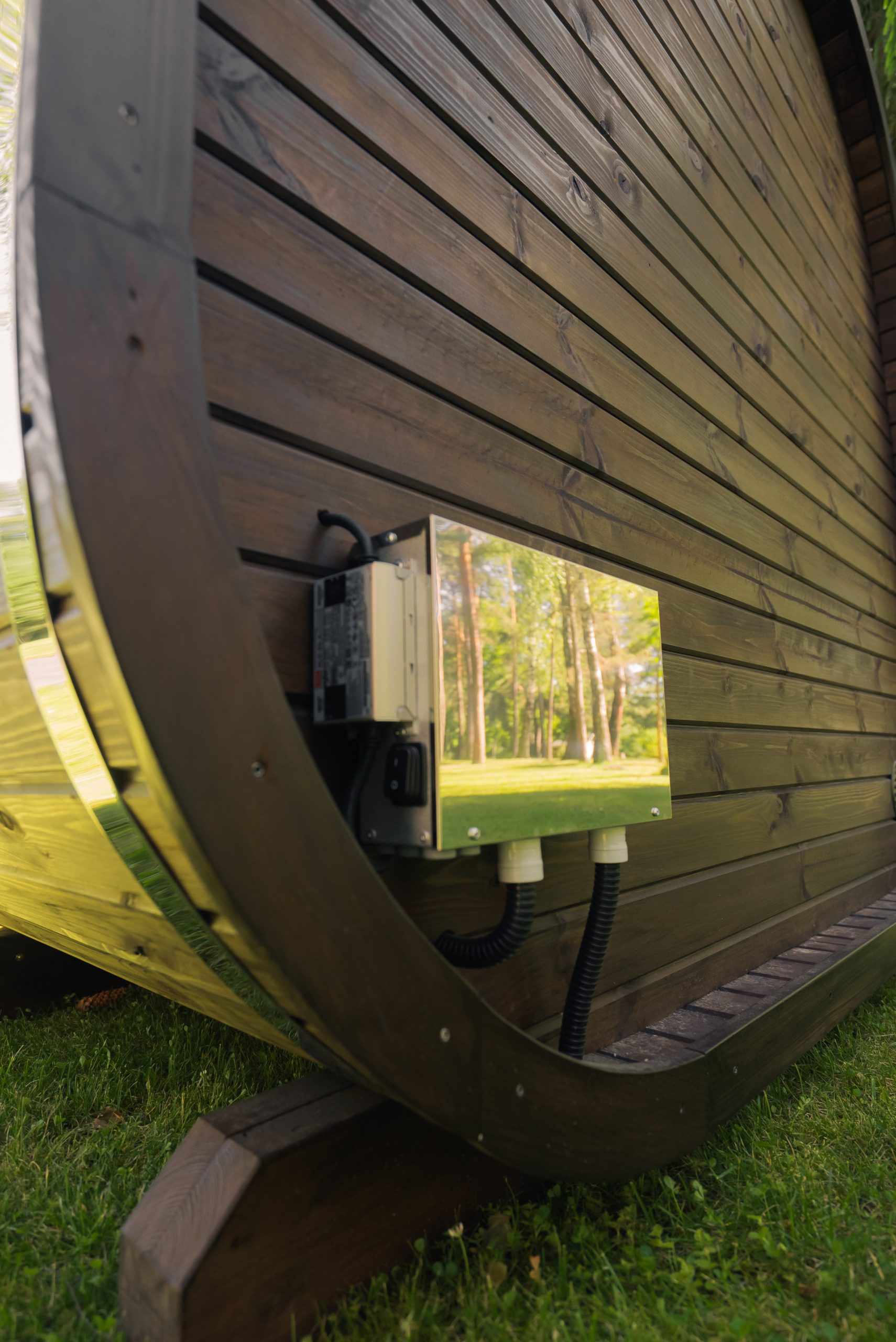 JOLA MINI 2 SZEMÉLYES THERMOWOOD SZAUNA ELEKTROMOS KÁLYHÁVAL + WIFI VEZÉRLÉSSEL - Image 90