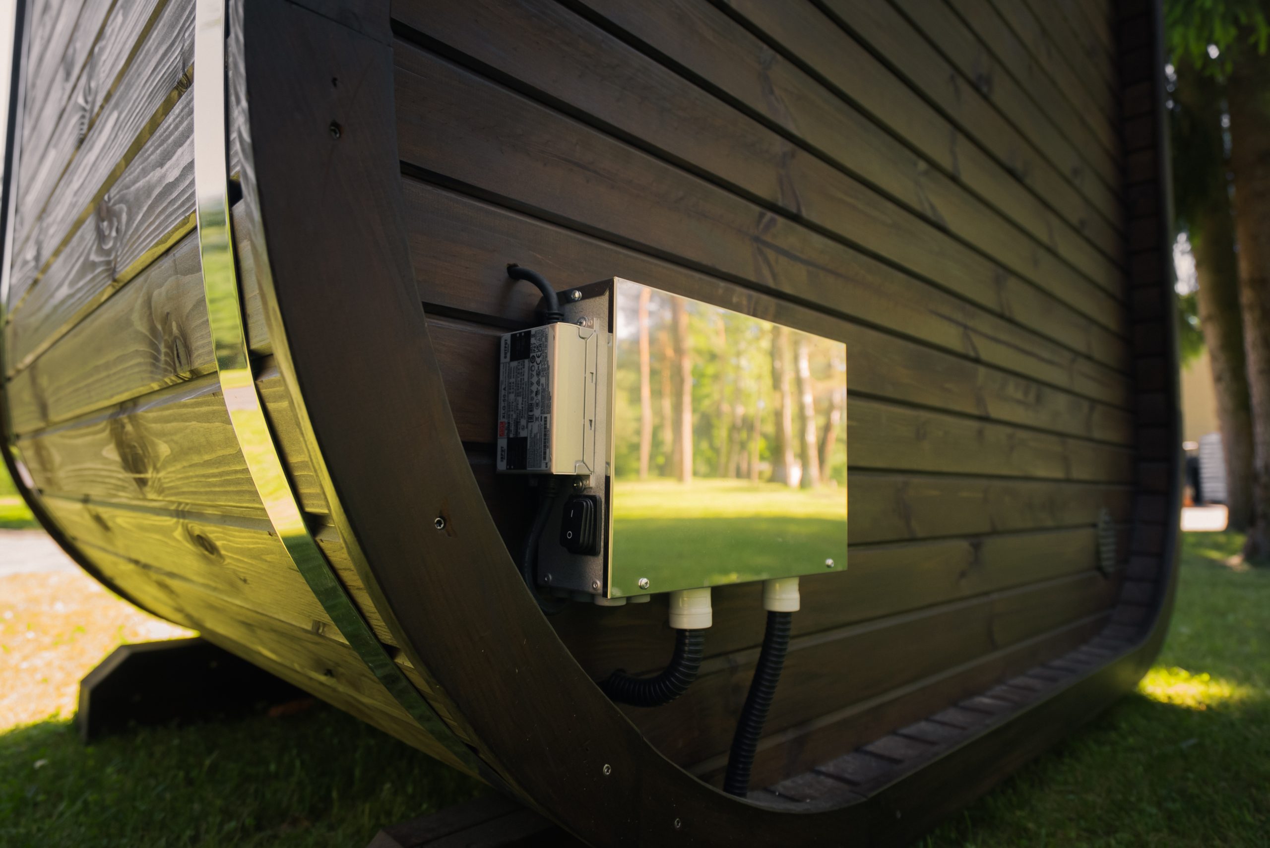 JOLA MINI 2 SZEMÉLYES THERMOWOOD SZAUNA ELEKTROMOS KÁLYHÁVAL + WIFI VEZÉRLÉSSEL - Image 91