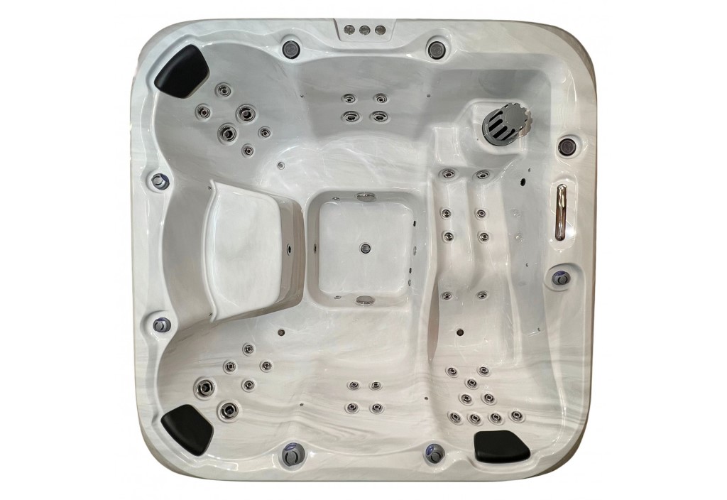 OPAL 6 SZEMÉLYES PRÉMIUM NÉGYSZÖG ALAKÚ AKRIL DÉZSAFÜRDŐ INTEGRÁLT FATÜZELÉSŰ KÁLYHÁVAL - Image 14