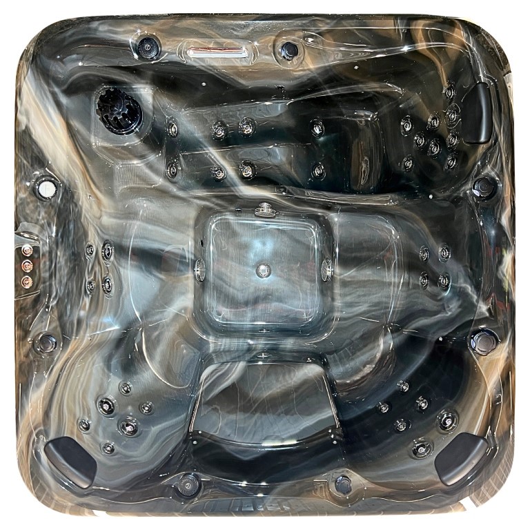 OPAL 6 SZEMÉLYES PRÉMIUM NÉGYSZÖG ALAKÚ AKRIL DÉZSAFÜRDŐ INTEGRÁLT FATÜZELÉSŰ KÁLYHÁVAL - Image 9