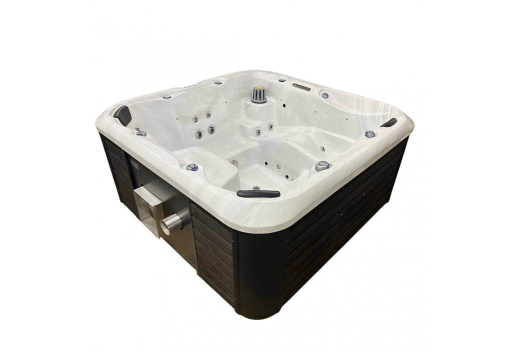 OPAL 6 SZEMÉLYES PRÉMIUM NÉGYSZÖG ALAKÚ AKRIL DÉZSAFÜRDŐ INTEGRÁLT FATÜZELÉSŰ KÁLYHÁVAL - Image 11