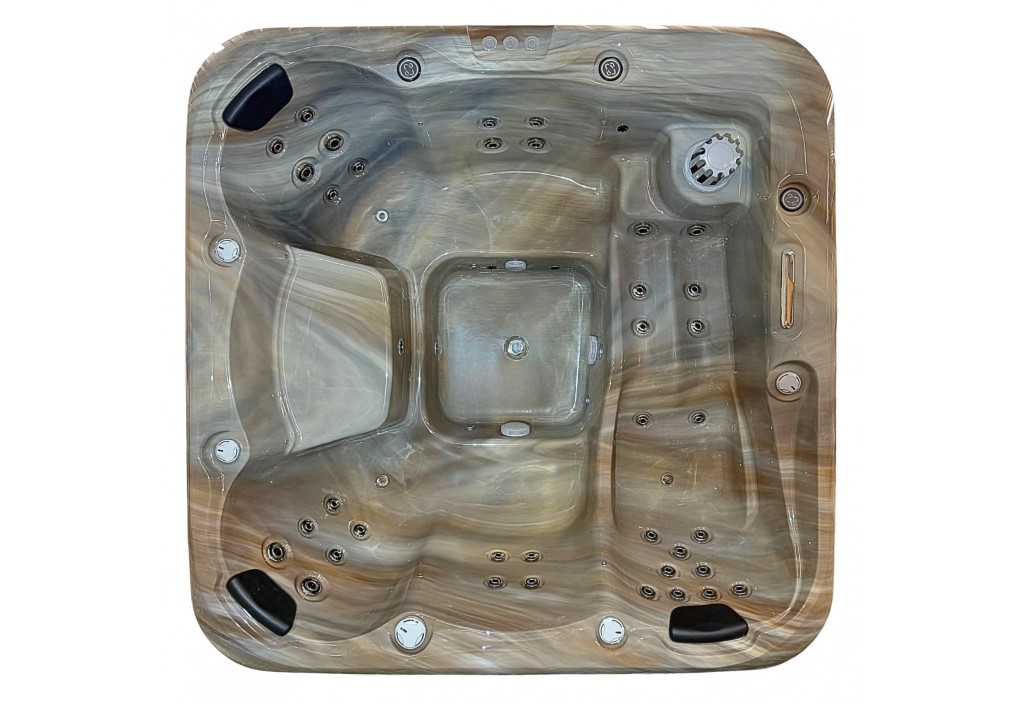 OPAL 6 SZEMÉLYES PRÉMIUM NÉGYSZÖG ALAKÚ AKRIL DÉZSAFÜRDŐ INTEGRÁLT FATÜZELÉSŰ KÁLYHÁVAL - Image 17